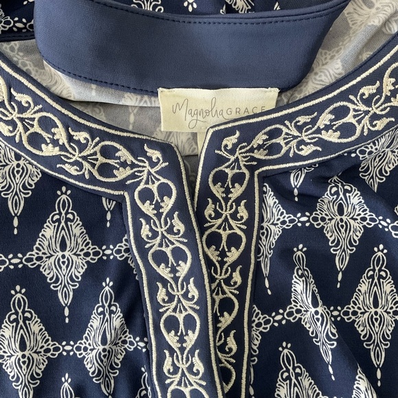 Magnolia Blue Mini Dress - Picture 3 of 9